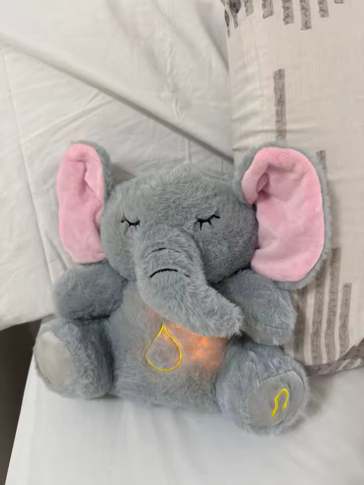 4 tryby- oddychania dziecka Kojący słoń Pluszowa -KAWAII