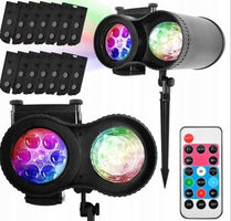 RZUTNIK PROJEKTOR LASEROWY LED NA DOM NA ŚCIANĘ 12 SLAJDÓW NA PILOT