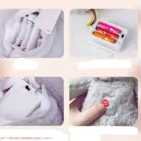 4 tryby- oddychania dziecka Kojący słoń Pluszowa -KAWAII