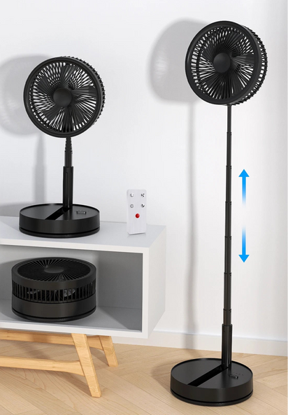 Wentylator Składany Teleskopowy  z Pilotem USB